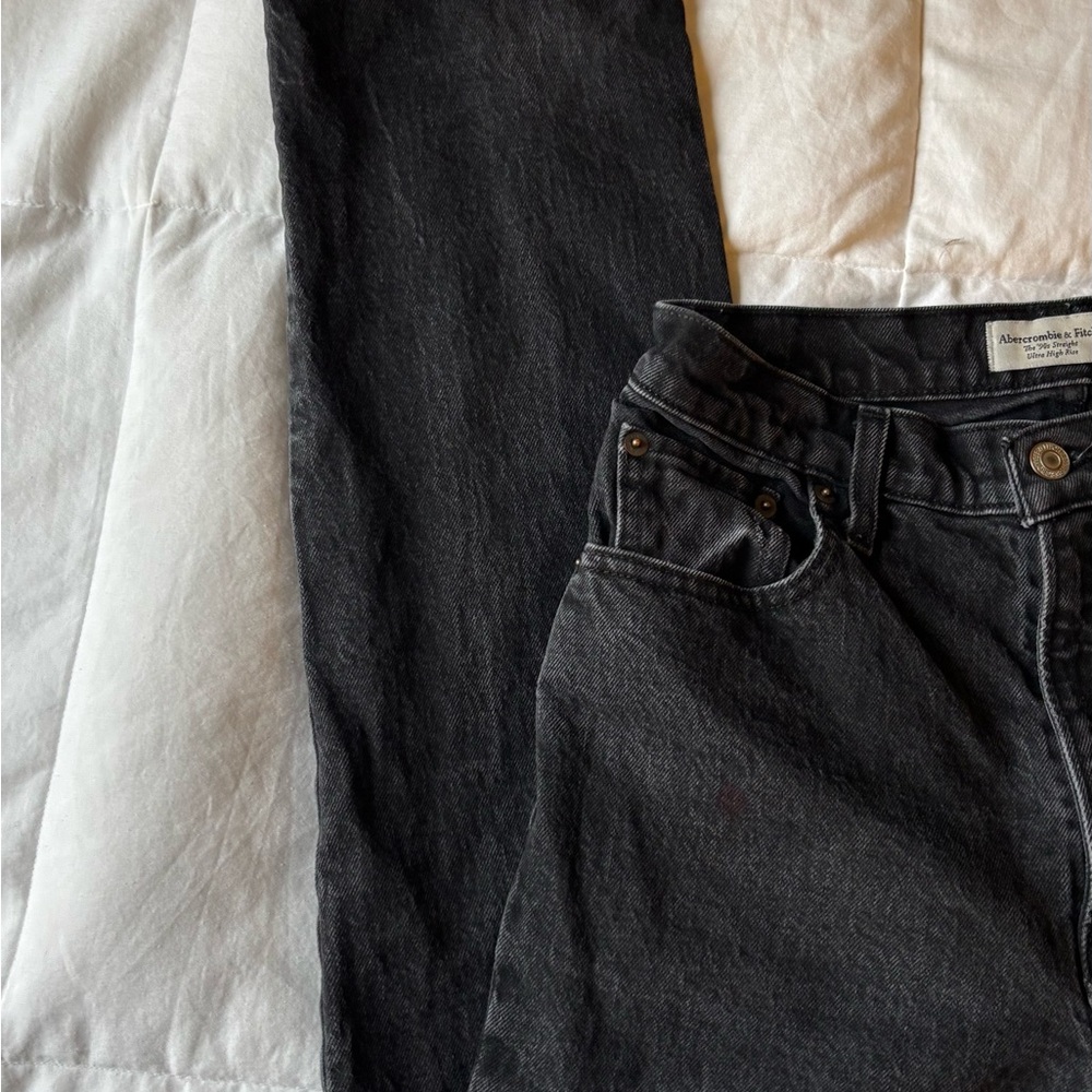 Abercrombie & Fitch 90’s high rise straight leg - Picture 3 of 6